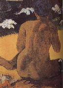 Paul Gauguin Beach woman oil painting artist